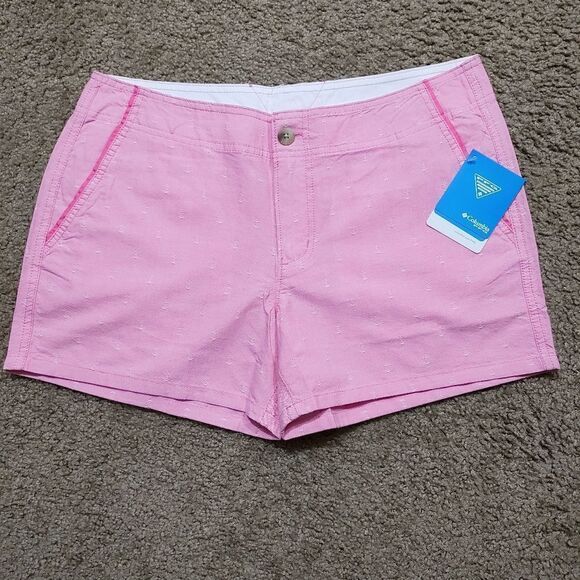 Columbia PFG Pink Solar Fade Women's Shorts -B - Picture 1 of 6